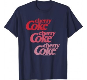 Coca Cola Cherry Coke logo T-Shirt